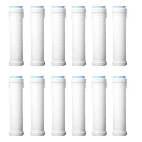 High Pressure Handheld Shower Head High Pressure Shower Heads- High Flow Even with Low Water Pressure - Hand Held Showerhead Set with 59″Replacement Hose/Bracket and Cotton Filters (White 2)