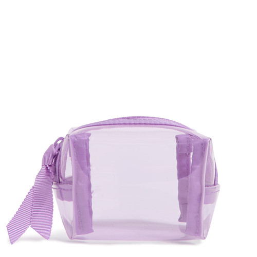 Clear Mini Cosmetic Makeup Organizer, Purple Rhapsody, One Size
