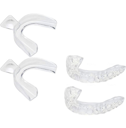 Perio-Care Periodontal Trays - The Only Moldable Boil and Bite Mouth Trays that Cover ALL Teeth (Including Wisdom Teeth) - Patent Pending Trays Form Perfectly to All Teeth (4 Trays)
