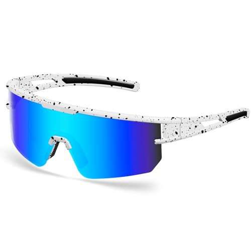 Wapreta Men and Women Baseball Sunglasses Youth Fishing Golfing Mountaineering Riding Adjustable Polarized Sunglasses (P5)