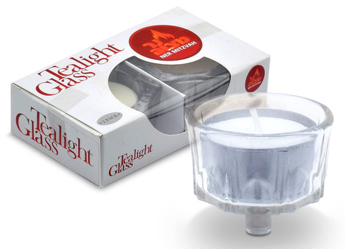 Ner Mitzvah Tea Light Holders with Tealight Candles - 2 Pack Crystal Glass Tealight Candle Holder for Candelabra and Candlesticks - Safety Rubber Set Included - Fits All Standard Tealights Ner Mitzvah Tea Light Holders with Tealight Candles - 2 Pack Crystal Glass Tealight Candle Holder for Candelabra and Candlesticks - Safety Rubber Set Included - Fits All Standard Tealights