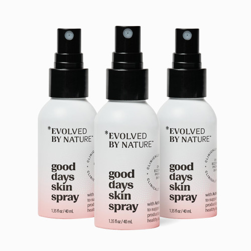 Evolved By Nature Body Spray & Face Mist for Eczema-prone skin, Good Days Skin Spray, 3 Pack, Clinically Proven Body & Facial Spray, Helps Reduce Irritation & Redness of Dry & Sensitive Skin