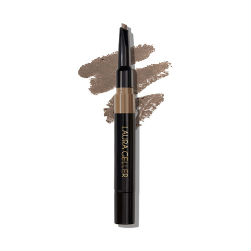 LAURA GELLER NEW YORK Sculpt-n-Stay Waterproof Brow Pencil & Gel- Taupe LAURA GELLER NEW YORK Sculpt-n-Stay Waterproof Brow Pencil & Gel- Taupe