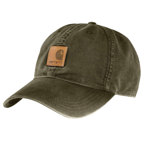 Carhartt Men's Canvas Cap, Army Green, One Size Carhartt Men's Canvas Cap, Army Green, One Size