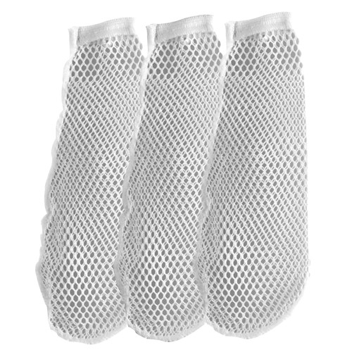 Nylon Lint Trap for Washing Machine Drain Systems & Discharge Hoses - Fits all washing machines（3Pcs nylon velvet collector and 3Pcs tie strap）