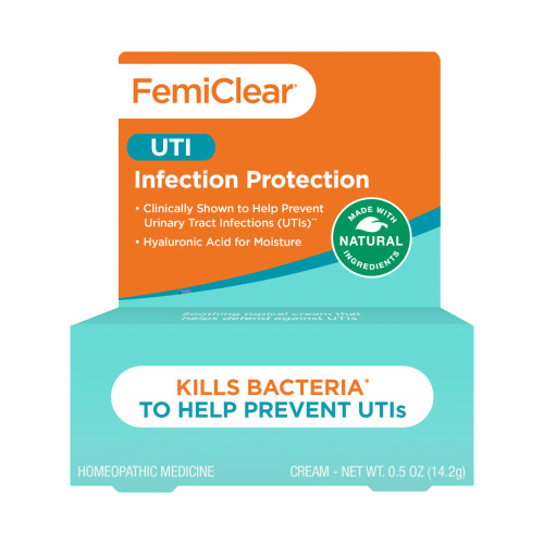 FemiClear Infection Protection Vulva Cream, Protection Against Urinary Tract Infections and Recurring UTIs, Made with Natural Ingredients, Feminine Care