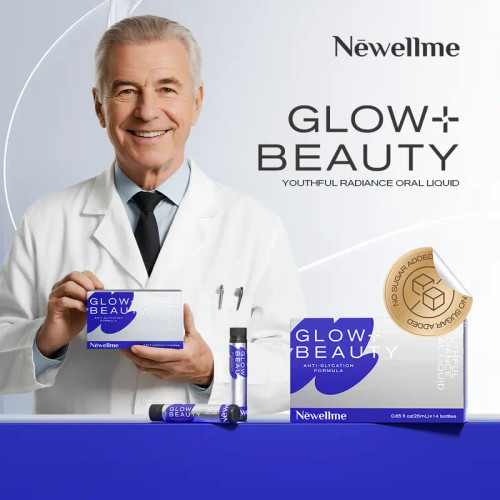 【18,000mg Collagen】Newellme Fruit-Flavored Anti  - 25ml Flavored Drink for Brighter Skin, Anti-Aging, Dark Spot Reduction, 14 Bottles, Rich in Antioxidants