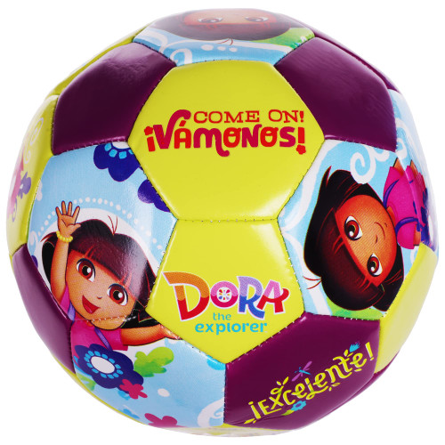 Capelli Sport Dora The Explorer Kids Soccer Ball Size 3, Excelente! Officially Licensed Futbol for Boys and Girls Soccer Players, Purple