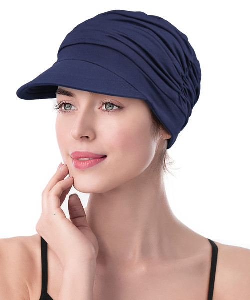 Winitas Chemo Hat for Women Soft Summer Navy Winitas Chemo Hat for Women Soft Summer Navy