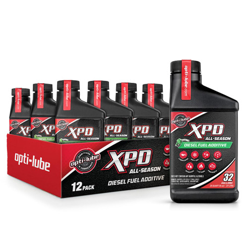 Opti-Lube XPD All-Season Diesel Fuel Additive - 8oz Bottles (12 Pack Case)