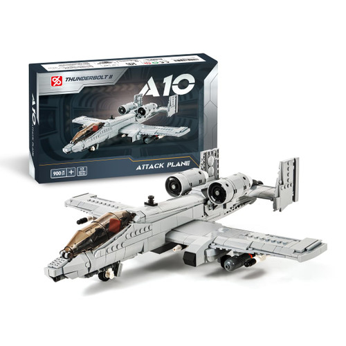 DAHONPA A10 Warthog Attack Plane Military Series Building Bricks Set (900 Pcs) Air-Force Fighter Build Blocks Toy, Gift for Adult DAHONPA A10 Warthog Attack Plane Military Series Building Bricks Set (900 Pcs) Air-Force Fighter Build Blocks Toy, Gift for Adult