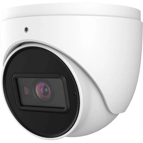 Titanium IP-5IRD5S44/28 5MP IR Waterproof Turret Network Camera, Max 2880x1620 Built-in Microphone, True WDR, H.265+, MicroSD Slot, VCA NDAA Compliant Security IP Poe Eyeball Camera