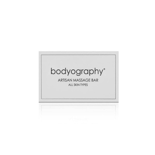 World Amenities - Bodyography Blanc- Bulk Artisan Massage Bar | 50 Count, 1.8 oz | Vanilla White Tea, Mini Travel Size Toiletries (100% Recyclable)| Individually Boxed Hotel Amenities.