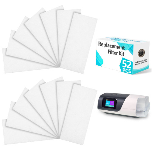 Disposable HEPA Filters for Airsense 11(2 Year Supply), 52PCS Premium Filters for AirCurve 11, IBEET Replacement Filter Supplies for Better Filtration Effect & Clean Air