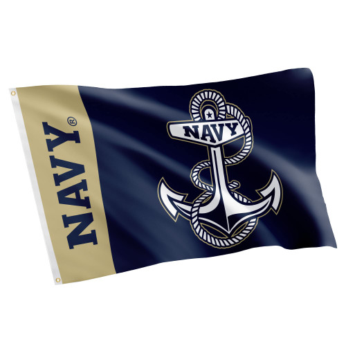 Desert Cactus United States Naval Academy Flag Midshipmen Navy USNA Banners 100% Polyester Indoor Outdoor 3x5 feet Flags (Team Name)