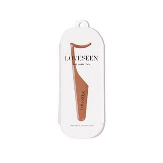 LOVESEEN, Founded by Jenna Lyons, The Lash Tool False Eyelashes Applicator, Lash Extension Tweezers, Rose Gold