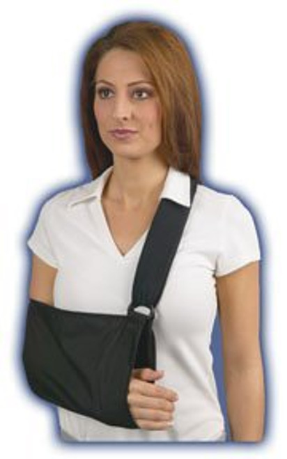 Med Spec Padded Arm Sling with Soft Padded Shoulder Strap, Black, Medium Med Spec Padded Arm Sling with Soft Padded Shoulder Strap, Black, Medium