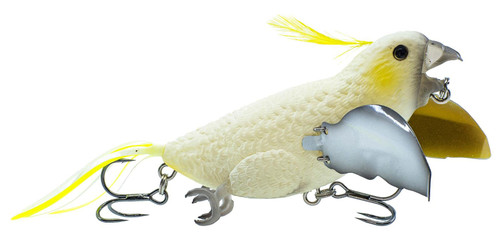 Chasebaits BS65-03 The Smuggler 2.5" White Cockatoo.