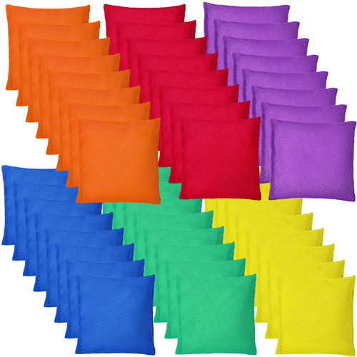 48 Pcs Bean Bags,Nylon Cornhole Bean Bags,Colorful Bean Bags for Tossing,Mini Bean Bags for Kids Outdoor Hand Toss Games Carnival Toy Bean Bag Toss Game(2.5” x 2.5”) 48 Pcs Bean Bags,Nylon Cornhole Bean Bags,Colorful Bean Bags for Tossing,Mini Bean Bags for Kids Outdoor Hand Toss Games Carnival Toy Bean Bag Toss Game(2.5” x 2.5”)