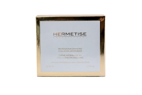 Hermetise Professional Diamond Collagen Moisturizer 1.7 Fl.oz NEW, Ounce Hermetise Professional Diamond Collagen Moisturizer 1.7 Fl.oz NEW, Ounce