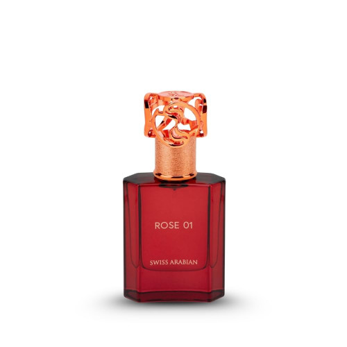 Swiss Arabian Rose 01 - Luxury Products From Dubai - Long Lasting, Addictive Personal EDP Spray Fragrance - Seductive Signature Aroma - 1.7 Oz