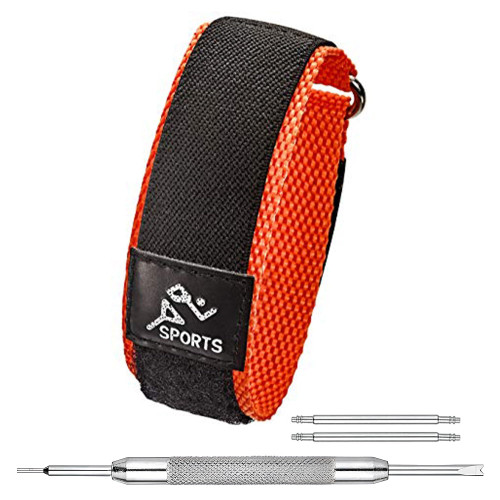 Alpine Sporty Nylon Watch Band | Waterproof Quick Release Watch Bands | Orange/Black Lightweight & Adjustable Watch Straps for Men |22mm Replacement Watch Band Compatible with Regular & Smart Watches Alpine Sporty Nylon Watch Band | Waterproof Quick Release Watch Bands | Orange/Black Lightweight & Adjustable Watch Straps for Men |22mm Replacement Watch Band Compatible with Regular & Smart Watches