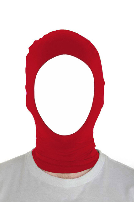 Sheface Men's and Women's Spandex Halloween Cosplay Mask Party Open Face Hood Costume Mask (Red) Sheface Men's and Women's Spandex Halloween Cosplay Mask Party Open Face Hood Costume Mask (Red)