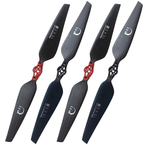 XOAR DJI Inspire 2 Carbon Fiber Folding Propellers 1550 CW CCW (2 Pairs). 15 Inch 2 Blade Premium CF Foldable Props for Inspire 2 XOAR DJI Inspire 2 Carbon Fiber Folding Propellers 1550 CW CCW (2 Pairs). 15 Inch 2 Blade Premium CF Foldable Props for Inspire 2