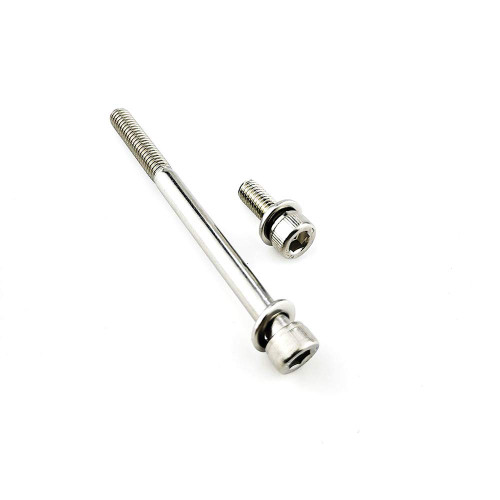 Stainless Steel 304 Oil Filter Cover Bolts Kit Compatible with Honda TRX400EX 1999–2008, TRX450R 2006–2012, TRX400X 2009–2014 – Socket Head Cap Screws with Washers, OEM Replacement Hardware