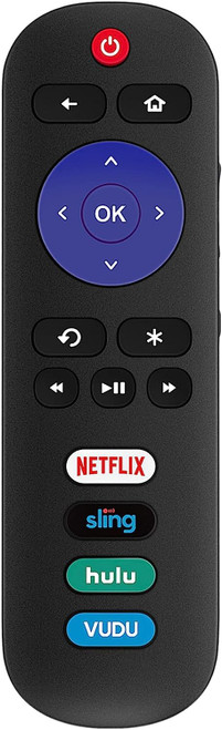TCL/Roku TV Replacement Remote RC280 w/Volume Control Button