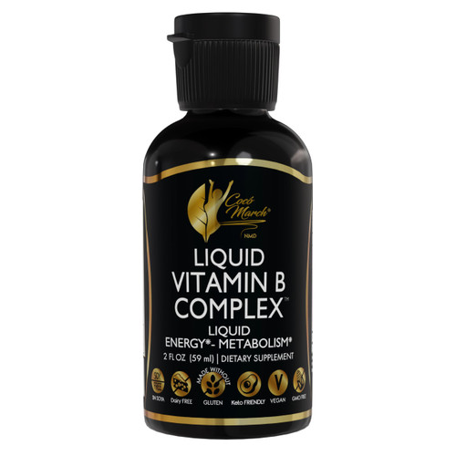 Cocó March N.M.D Liquid Vitamin B Complex - Boost Energy and Metabolism - Gluten Free, Vegan, GMO Free, Dairy Free, Keto Friendly, Soy Free - 2 Fl Oz (59 ml) (Liquid Vitamin B) Cocó March N.M.D Liquid Vitamin B Complex - Boost Energy and Metabolism - Gluten Free, Vegan, GMO Free, Dairy Free, Keto Friendly, Soy Free - 2 Fl Oz (59 ml) (Liquid Vitamin B)