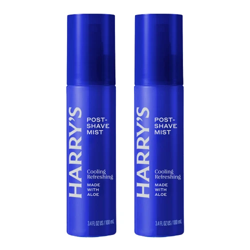 Harry's Post-Shave Mist for Men with Aloe, Eucalyptus, and Tea Tree - (2 Pack) 3.4 fl oz - Soothes and Hydrates Skin After Shaving