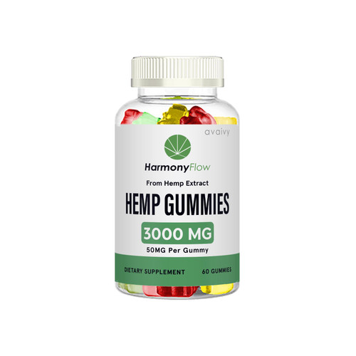 HarmonyFlow - Harmony Flow Hemp Gummy Formula (Single, 60 Gummies)