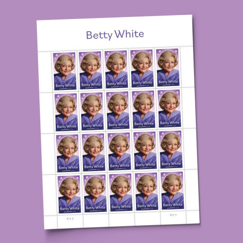 Betty White 2025 (Sheet of 20) First-Class Mail Forever Postage Stamps