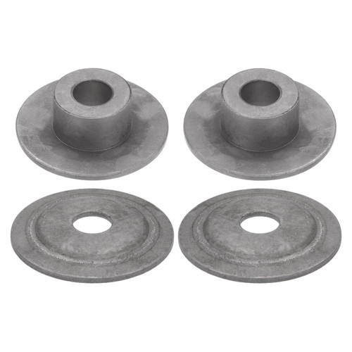 HARFINGTON 2pcs Bench Grinder Arbor Washer Flange 1.26" OD x 0.63" ID Carbon Steel Tool Parts for Bench Grinder Polisher