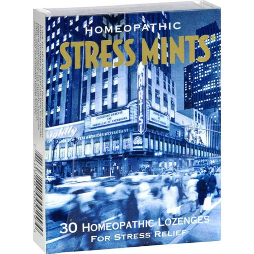 Homeopathic Lozenges - Stress Mints, 12 Units / 30 lozenges Homeopathic Lozenges - Stress Mints, 12 Units / 30 lozenges