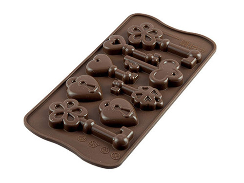 Unbekannt Silicone Mould 34x84 h 14 mm, Brown, 21x10.5x1 cm