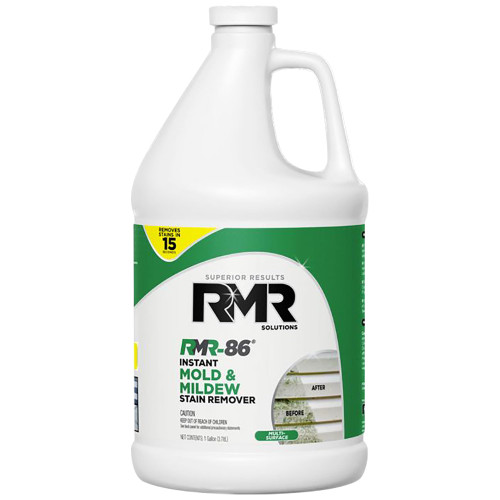 RMR-86 Instant Mold and Mildew Stain Remover Spray - Scrub Free Formula, 1 Gallon RMR-86 Instant Mold and Mildew Stain Remover Spray - Scrub Free Formula, 1 Gallon