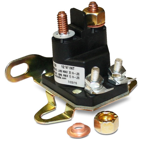Trombetta 892-1251-210-50 Plastic DC Contactor, 12 Volt Intermittent