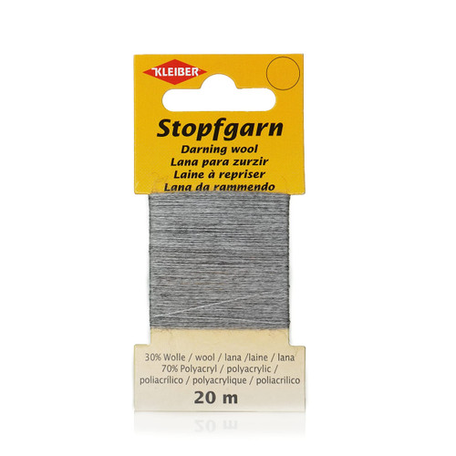 Kleiber Darning Wool, Light Grey