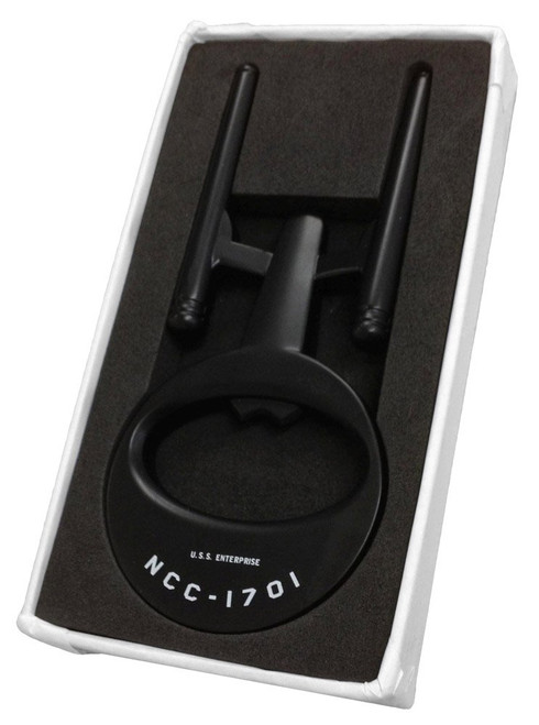 Brothers Star Trek: USS Enterprise Black Bottle Opener