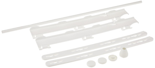 BabyDan Flex Spare Wall Fitting Kit - White