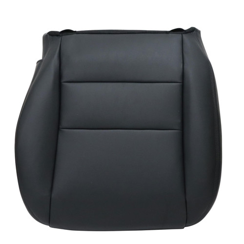 GXARTS Driver Side Bottom Replacement Leather Seat Cover Black Compatible with Honda Accord 2003 2004 2005 2006 2007