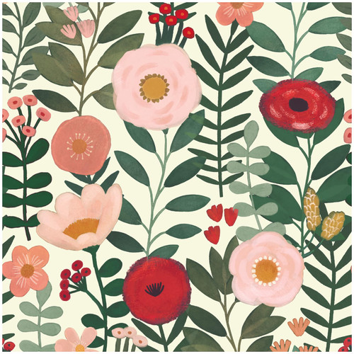 HAOKHOME Floral Peel and Stick Wallpaper Boho Wall Paper Removable for Bedroom Beige/Pink/Red Contact Paper 17.3in x 9.8ft HAOKHOME Floral Peel and Stick Wallpaper Boho Wall Paper Removable for Bedroom Beige/Pink/Red Contact Paper 17.3in x 9.8ft