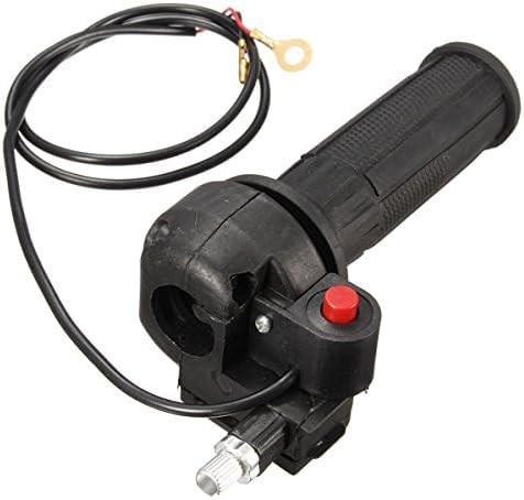 CoCocina Throttle Grip Assembly with Kill Switch, Black Handlebar Control for Mini Dirt Bike, 47cc 49cc Models,Right Side