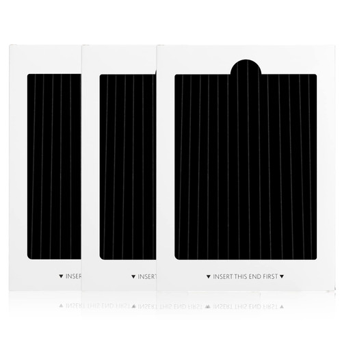 SEISSO Refrigerator Air Filter Replacement 3 Pack Carbon Activated Air Filter Compatible with Frigidaire PAULTRA Pure Air Ultra, EAFCBF, SCPUREAIR2PK, 242047801, 242061001, 241754001