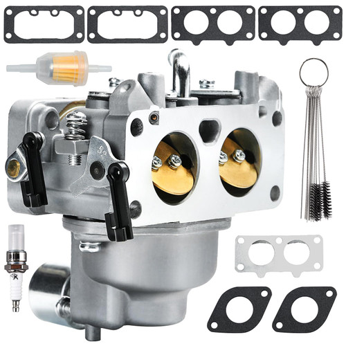 Carburetor 15004-1010 with Gaskets for Kawasaki FH641V FH661V FH721V FX850V 22 HP Engine Carb Replaces 15004-7024, 15004-0757, 15004-1005