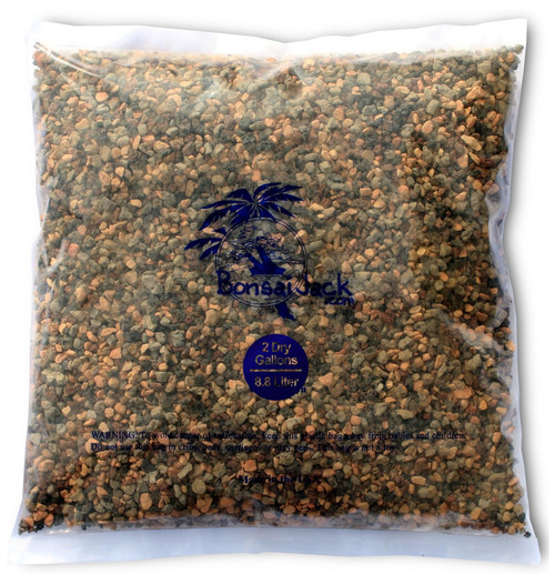 Bonsai Jack Inorganic Bonsai Soil Mix 11011 pH 6.7. 2 Gallons