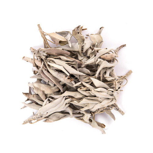 Juniper Ridge | White Sage Loose Leaves | Salvia Apiana Clusters | Dry Burning White Sage | ½ Lb Bag Juniper Ridge | White Sage Loose Leaves | Salvia Apiana Clusters | Dry Burning White Sage | ½ Lb Bag
