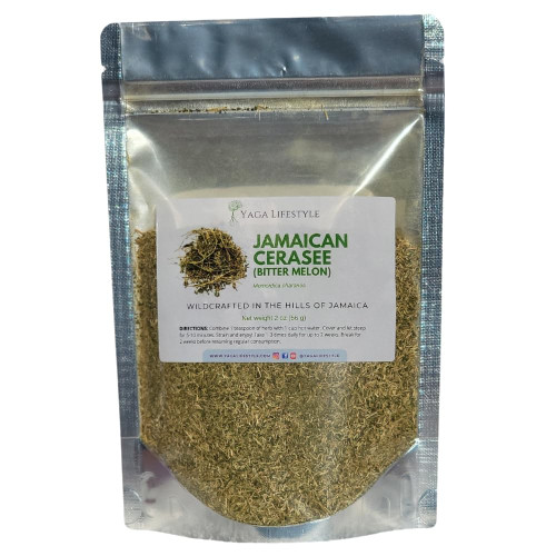 Cerasee Tea, Organic Bitter Melon, Momordica charantia, Wildharvested in Jamaica by Yaga Lifestyle